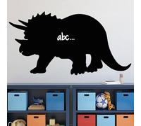 Ambiance Sticker Ardoise Tableau Noir - Stickers Muraux Adhésif Effaçable - Silhouette Kentrosaure - H45 x L85 cm