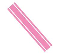 Ambiance Sticker Capot de Voiture Racing Body Side Stripe Décor - Autocollant Vinyle pour Toit, Jupe, Pare-chocs, Modifié - Rose - 124 cm