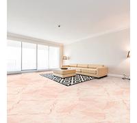 Ambiance Sticker Carrelage Adhésif Sol, Rose (Variante 2), 30 x 30 cm | Stickers salle de bain et sol salle de bain antidérapants, résistant à l'eau, pose facile sans travaux ni colle