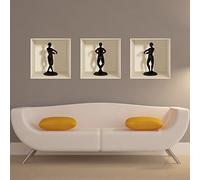 Ambiance Sticker Effet 3D Ballerines - 30 x 90 cm