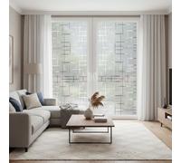 Ambiance Sticker Film Fenêtre Anti Regard Brise Vue, Étoiles, 45 cm x 3 m