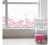 Ambiance Sticker Film Fenêtre Anti Regard Occultant - Fleurs DE Cerisier - Stickers pour Vitres & Porte de Douche - 40x100cm