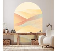 Ambiance Sticker Papier Peint intissé pré-encollé fresques géants - Arche Coucher DE Soleil DÉSERTIQUE - adhésif décorative - 170x120cm