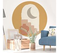 Ambiance Sticker Papier Peint intissé pré-encollé fresques géants - Nuit DE Rhodes Abstraite - adhésif décorative - 60x60cm