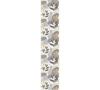 Ambiance Sticker Papier Peint Intissé Pré-encollé Rouleau Wallpaper Design Scandinave Nuances de Gris Adhésif Décorative - 1 Roulle de H300 x L60 cm
