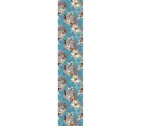 Ambiance Sticker Papier Peint Intissé Pré-encollé Rouleau Wallpaper Fleurs Magnolia Adhésif Décorative - 1 Roulle de H300 x L60 cm