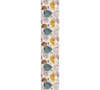 Ambiance Sticker Papier Peint Intissé Pré-encollé Rouleau Wallpaper Scandinave Feuilles d'Olivier Adhésif Décorative - 1 Roulle de H300 x L60 cm