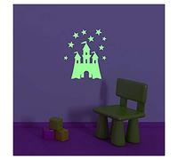 Ambiance Sticker Phosphorescent château - 25 x 20 cm