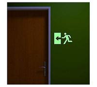 Ambiance Sticker Phosphorescent Exit - 15 x 25 cm