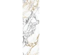 Ambiance Sticker Rouleau revêtement Adhésif Vinyle au Mètre Sticker Lavable Cuisine Meuble Armoire Porte Marbre de Bucarest - H60 x L200 cm