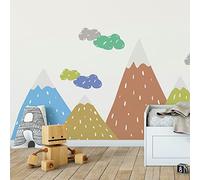 Autocollants muraux scandinaves pour enfants de dipaka, 100 x 150 cm