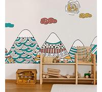 Ambiance Sticker Stickers Enfant Montagnes scandinaves frederika 100 x 150 cm