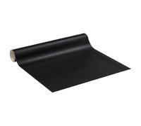 Ambiance Sticker Vinyle Adhésif Sticker Rouleau au Mètre pour Décoration Intérieure, Mur de Cuisine, Autocollant Amovible, Lavable, Imperméable Fenêtre Meubles, Chambre, Salon - Noir - 60 cm x 20M