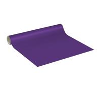 Ambiance Sticker Vinyle Adhésif Sticker Rouleau au Mètre pour Décoration Intérieure, Mur de Cuisine, Autocollant Amovible, Lavable, Imperméable Fenêtre Meubles, Chambre, Salon - Violet - 60 cm x 20M