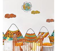 Ambiance Stickers Muraux Enfants Décoration Chambre Bébé - Autocollant Sticker Mural Adhesif Géant | Ashoka - H100 x L150 cm