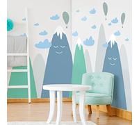 Ambiance Stickers Muraux Enfants Décoration Chambre Bébé - Autocollant Sticker Mural Adhesif Géant | Asuka - H100 x L150 cm