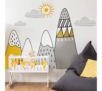 Ambiance Stickers Muraux Enfants Décoration Chambre Bébé - Autocollant Sticker Mural Adhesif Géant | Atika - H100 x L150 cm