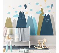Ambiance Stickers Muraux Enfants Décoration Chambre Bébé - Autocollant Sticker Mural Adhesif Géant | Devika - H100 x L150 cm