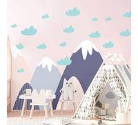 Ambiance Stickers Muraux Enfants Décoration Chambre Bébé - Autocollant Sticker Mural Adhesif Géant | Finka - H100 x L150 cm