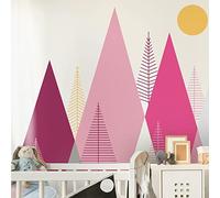 Ambiance Stickers Muraux Enfants Décoration Chambre Bébé - Autocollant Sticker Mural Adhesif Géant | Lucinka - H80 x L120 cm