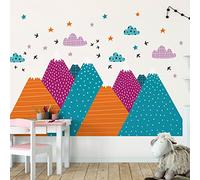 Ambiance Stickers Muraux Enfants Décoration Chambre Bébé - Autocollant Sticker Mural Adhesif Géant | Nitika - H100 x L150 cm
