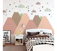 Ambiance Stickers Muraux Enfants Décoration Chambre Bébé - Autocollant Sticker Mural Adhesif Géant | Priska - H100 x L150 cm