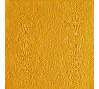 Ambiente - 15 SERVIETTES PAPIER ÉLÉGANCE 33CM OCRE