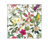 Ambiente Serviettes de table Jungle Tropical – 20 pièces, 3 plis, 33x33 cm, jetables