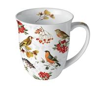 Ambiente Becher Porzellan Vogel - Vögel, Tiere/Planzen Kollektion, Tasse - Tee/Kaffee Mug ca. 0,4 l
