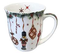 Ambiente Mug de Noël en porcelaine anglaise 0,4 l Casse-noisette