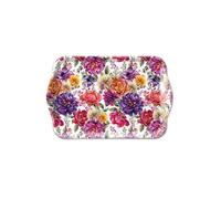 Plateau rectangulaire motif floraison éclatante
