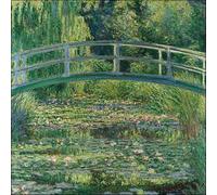 Ambiente Serviettes Lunch/Party 33 x 33 cm MONET - THE WATER LILY Pond