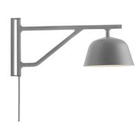 Ambit Wall Lamp Applique murale Muuto Gris - 5710562153131