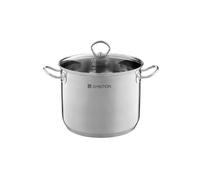 AMBITION Acero 13,5 l - Marmite / casserole gastronomique en acier inoxydable avec couvercle