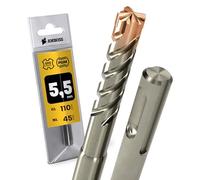 Amboss - Lame de scie circulaire en métal dur pour bois - Ø 254 mm x 2,8 mm x 30 mm - Pour scie radiale - Trous combinés - WZ négatif (120 dents)