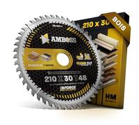 AMBOSS lame scie circulaire 210x30mm (bois) - lame de scie 210 avec 48 dents - lame scie circulaire Ø 210mm - compatible Festool: TS75EBQ Holzmann: HKS210L Makita: 5008 MG. Einhell. Parkside.