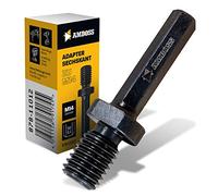 Amboss Werkzeuge Adaptateur 6 pans vers filetage M14 / couronnes de forage pour meuleuse d'angle, plateau de support, brosses métalliques avec perceuse/foret diamant pour carrelage hexagonal