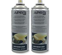 Ambro-Sol I254 Colle Multi-Usage Permanente, Séchage Presque Immédiat, Utilisable sur les matériaux les plus Variés, Résistant, Aérosol en Fer Blanc 100% Recyclable à l’Infini 400 ml (Lot de 2)