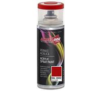 Ambro-Sol V4003002 Vernis peinture Acrylique Multi-Usage, Peinture Brillante pour Intérieur et Extérieur, Adapté a Tous Type de Matériau, Aérosol En Fer-Blanc Recyclable de 400 ml, Rouge Carmin