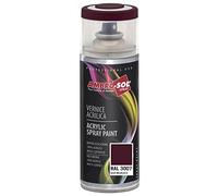 Ambro-Sol V4003007 Vernis peinture Acrylique Multi-Usage, Peinture Brillante pour Intérieur et Extérieur, Adapté a Tous Type de Matériau, Aérosol En Fer-Blanc Recyclable de 400 ml, Amarante