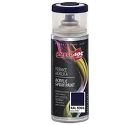 Ambro-Sol V4005003 Vernis peinture Acrylique Multi-Usage, Peinture Brillante pour Intérieur et Extérieur, Adapté a Tous Type de Matériau, Aérosol En Fer-Blanc Recyclable de 400 ml, Bleu Saphir