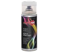 Ambro-Sol V400SAT1 Vernis peinture Acrylique Multi-Usage, Peinture Brillante pour Intérieur et Extérieur, Adapté a Tous Type de Matériau, Aérosol En Fer-Blanc Recyclable de 400 ml, Blanc Satinè