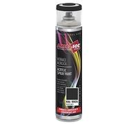 Ambro-Sol V600PAST6 Vernis peinture Acrylique Multi-Usage, Peinture pour Intérieur et Extérieur, Adapté a Tous Type de Matériau, Aérosol En Fer-Blanc Recyclable de 600 ml, Noir Mat