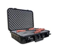Ambrogio Sanelli - Caravel - Étui à couteaux compact avec 8 couteaux de barbecue et 2 accessoires