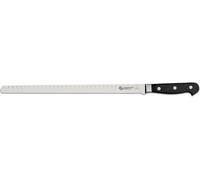 Ambrogio Sanelli - Maitre - Couteau en acier inoxydable avec azote - Couteau à lame alvéolée, 31 cm