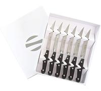 Ambrogio Sanelli - Maitre - Couteau en acier inoxydable Nitrogen - Set de couteaux à steak avec lame semi-dentelée 11 cm