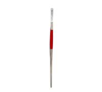 Ambrogio Sanelli Pince de cuisine professionnelle en acier inoxydable avec inserts en silicone rouge pour viande crue, durable, lavable au lave-vaisselle, HACCP prêt, 30 cm