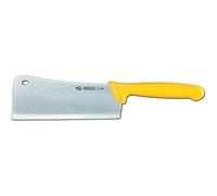 Ambrogio Sanelli - Supra - Professional Line en acier nitro B - faucille de boucher de 18 cm - Jaune