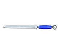 Ambrogio Sanelli - Supra - Professional Line en acier Nitro-B - Fusil ovale chromé à grain fin, 30 cm