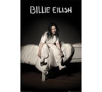 AMBROSIANA Billie Eilish Maxi poster, 61 x 91,5 cm, Pop art, Musique, Chambre à coucher, Cuisine